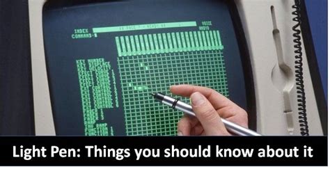 Afbeeldingsresultaten voor Light Pen Computer Component