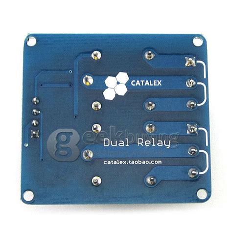 Toradh íomhá ar Arduino Dual Relay Module Dimension