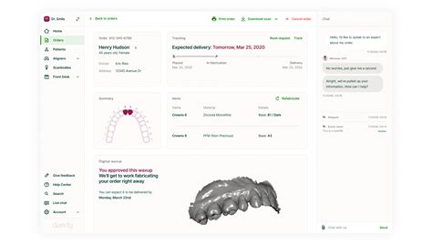 Toradh íomhá ar Dandy Dental Lab Scanner