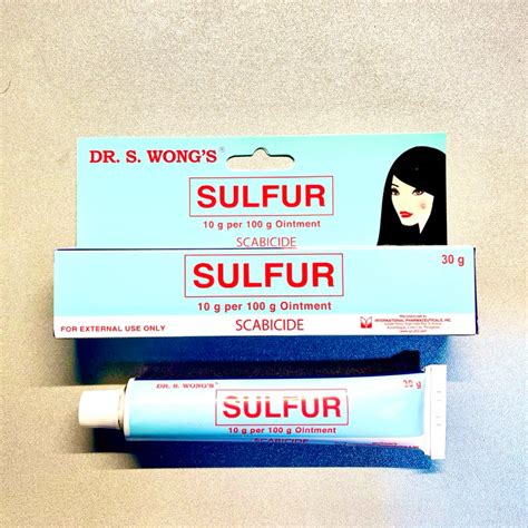 Sulfur Ointment Benefits に対する画像結果