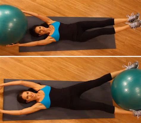 Image result for Exercise Ball Core Exercises