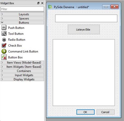 Image result for PySide UI Table