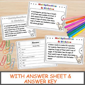 Image result for Multi-Step Word Problems Division