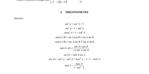 O Level a Math Formula List-এর ছবি ফলাফল