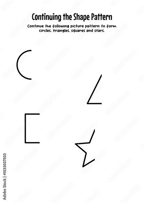 Image result for Continuing Shape Patterns