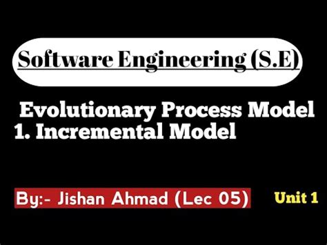 Toradh íomhá ar Evolutionary Model in Software Engineering