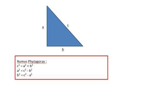 Image result for Rumus Phytagoras Segi Tiga