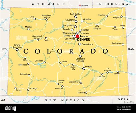 Image result for Co On US Map