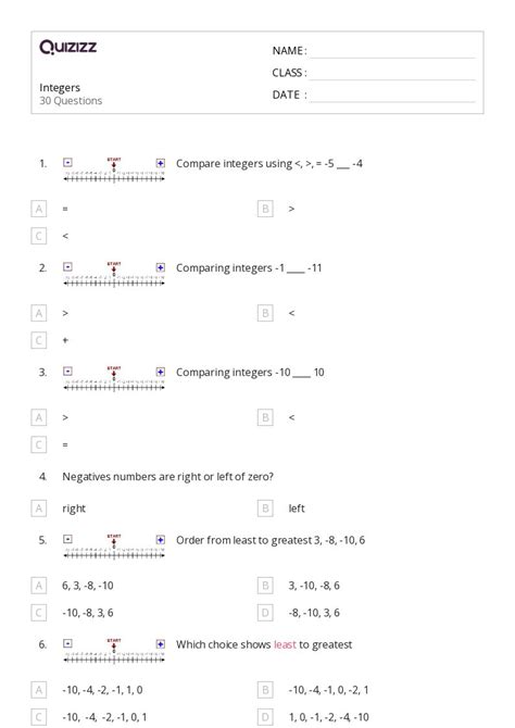 Image result for Comparing Numbers Worksheet 7