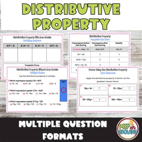 Image result for Distributive Property Activity
