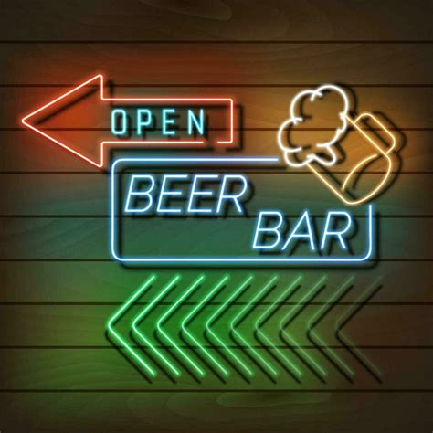Image result for Neon Sign Design Beer