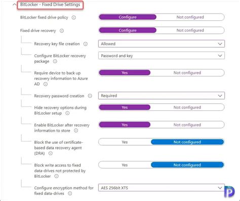 Image result for Enable BitLocker Options Pin