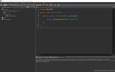 Image result for HelloWorld.java Ant in Eclipse