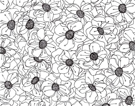 Afbeeldingsresultaten voor Simple Flower Pattern Drawing