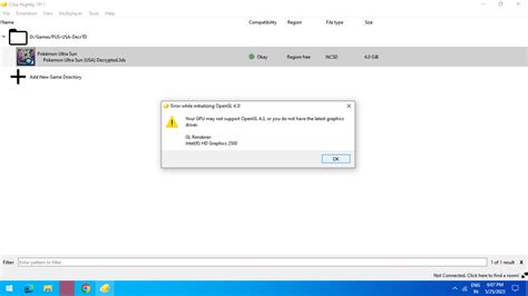 Toradh íomhá ar Citra OpenGL 3.3 Error Fix