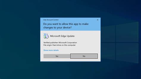 User Account Control Prompt Window に対する画像結果