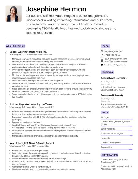 Image result for Functional Resume Format Examples