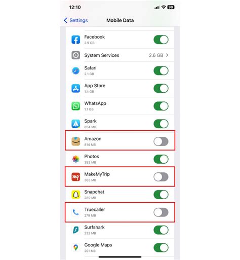 Image result for Mobile Data Usage Iphone