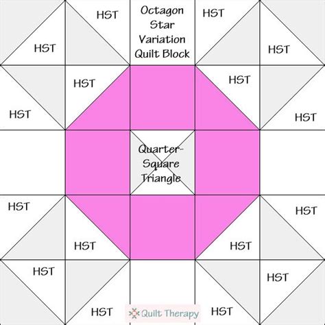 Image result for Octagon Triangle Quilt Patterns