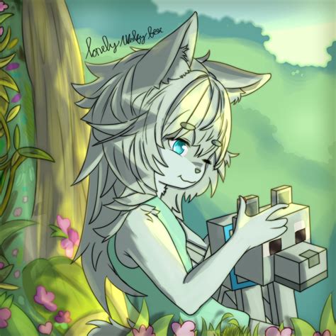 Minecraft Wolf Girl Anime