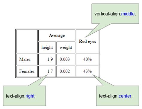 Image result for Vertical Tag in HTML in Table