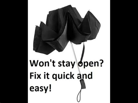Image result for How to Fix an Umbrella That Won't Close
