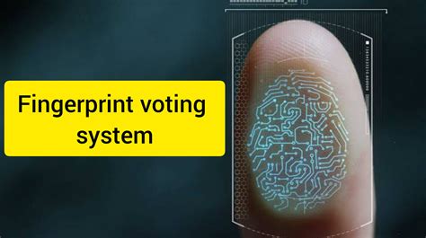 Toradh íomhá ar Fingerprint Voting System Project