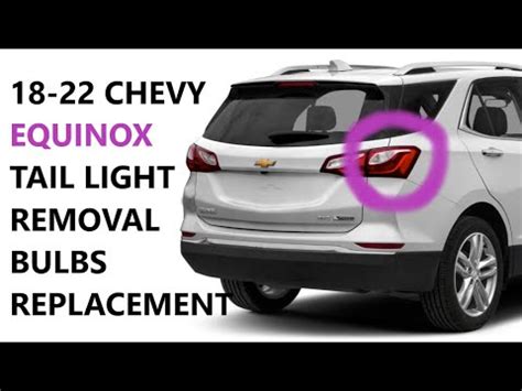 How to Replace Tail Lights in 2009 Chevy Equinox に対する画像結果