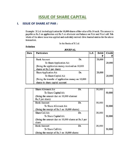 Image result for Share Capital Balance Sheet
