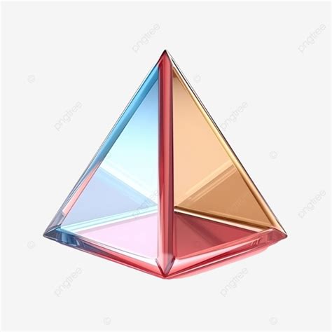Image result for Round 3D Triangle Prism