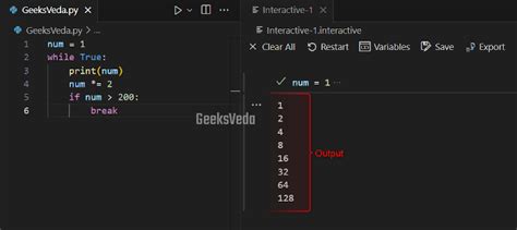 Image result for Python While True Break