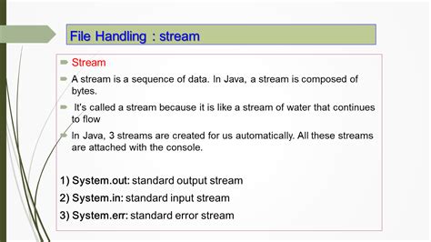 Résultat d’images pour Example of File Handling Java