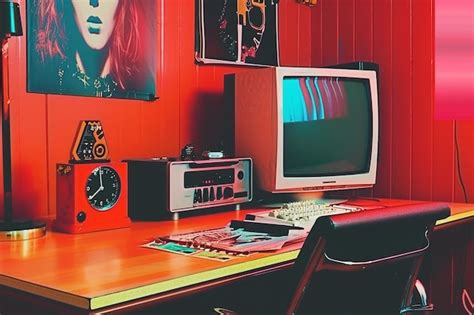 Image result for Retro Computer Desktop Setup