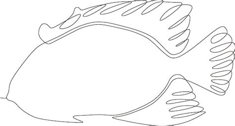Image result for Continuous Line Drawing Fish