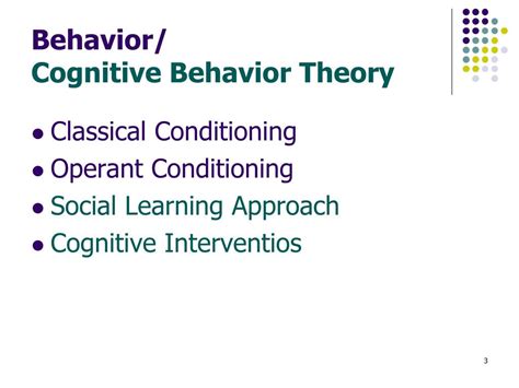 Image result for Cognitive Behavior Theory Example