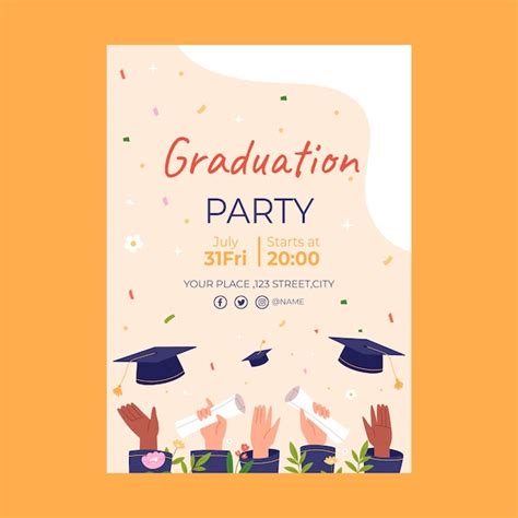 Graduation Template Design に対する画像結果