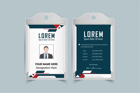 Image result for Identity Card UI Design