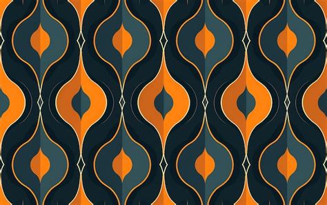 Toradh íomhá ar Seamless Geometric Pattern Background