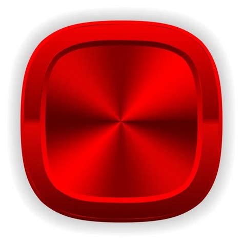 Image result for Mettalic Red Button
