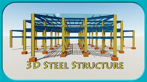 Image result for Steel Structure Design 3D
