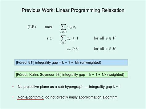 Image result for Linear Programming Relaxing