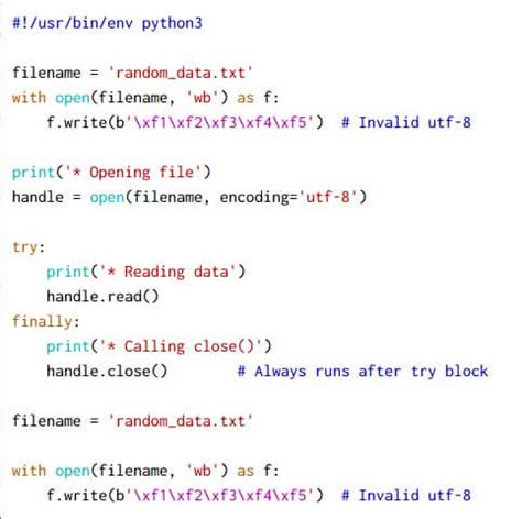 Image result for Try/Except Python Break
