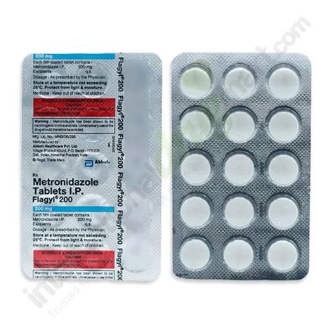 Image result for Metronidazole Tablet