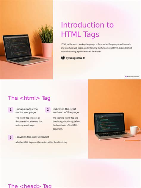 Image result for Inroduction of HTML and Tags