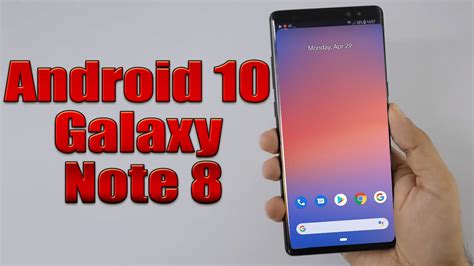 Image result for Android 10 Samsung Note 8