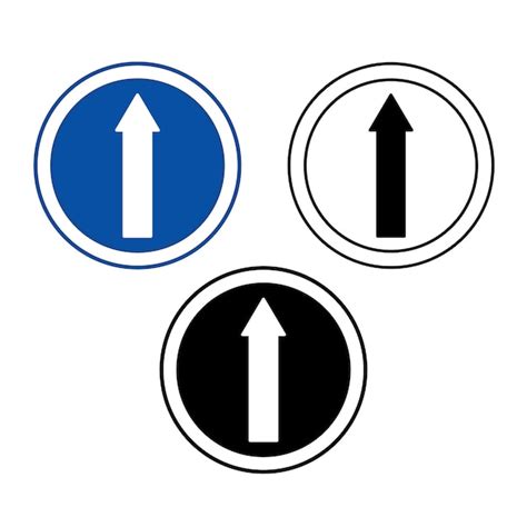 Toradh íomhá ar Straight Ahead Arrow Sign