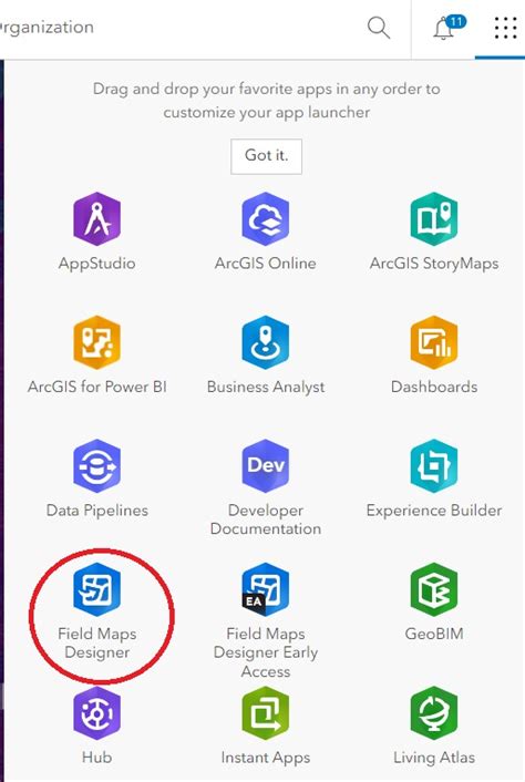 Collect Data Field Maps に対する画像結果