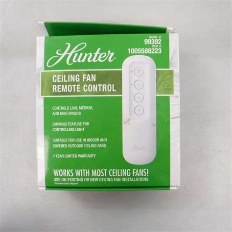 Image result for Hunter Ceiling Fan Remote Control Receiver