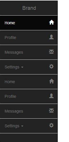Image result for Sidebar Menu Icon Bootstrap
