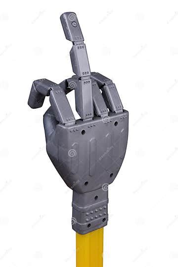 Image result for Robot Middle Finger